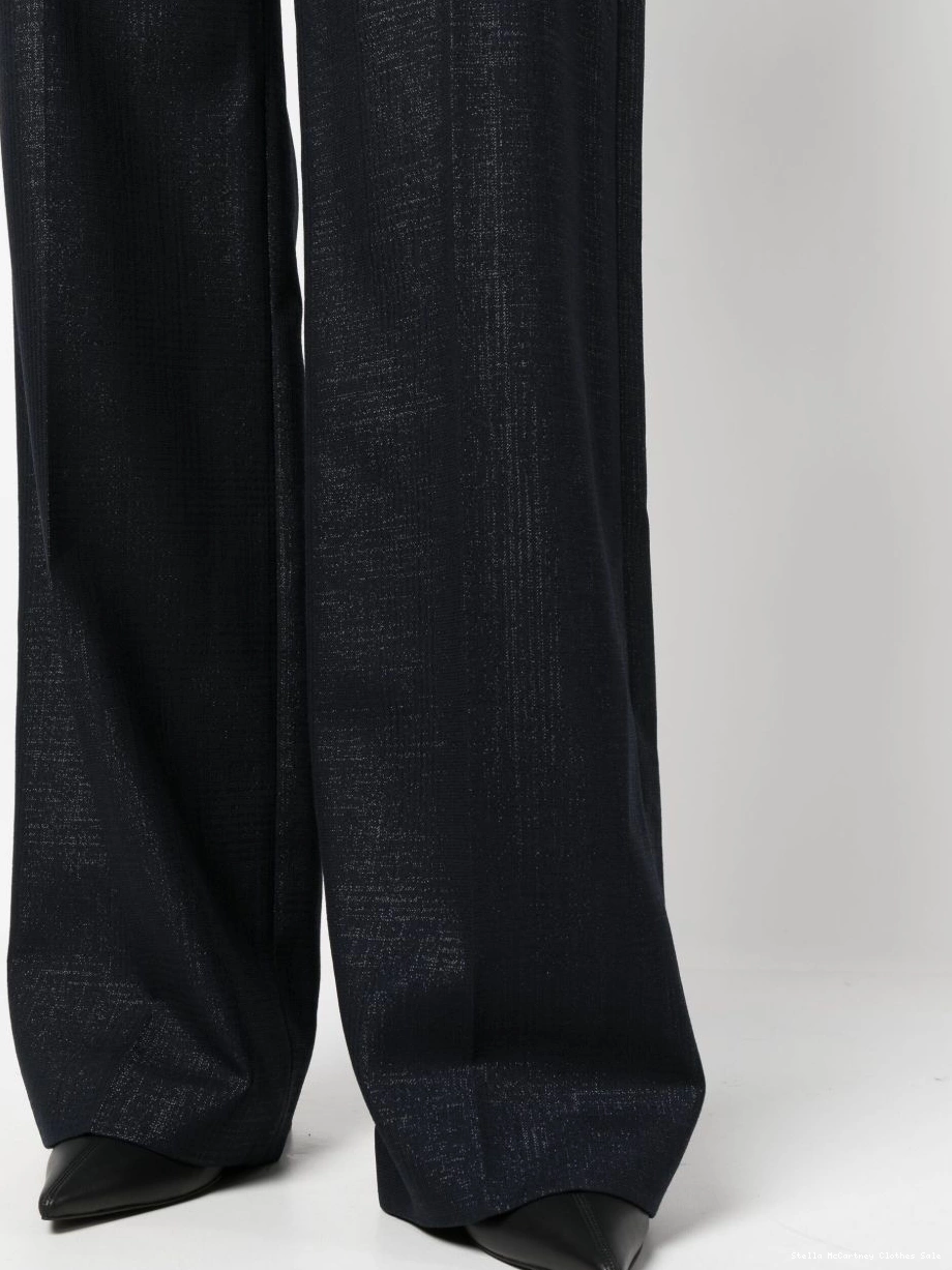 Cheap Women trousers Stella straight McCartney high-waist 0809